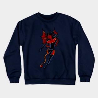 Flying Demoness Crewneck Sweatshirt